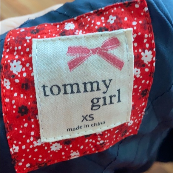 Tommy Girl navy wool coat - Picture 8 of 8